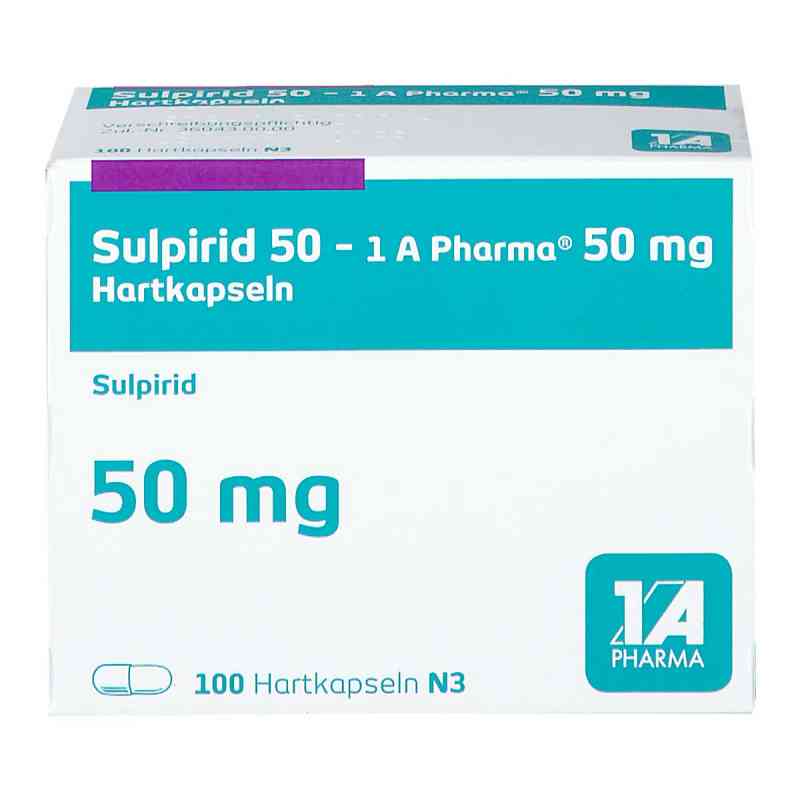 Sulpirid 50 1a Pharma Hartkapseln 100 stk günstig bei