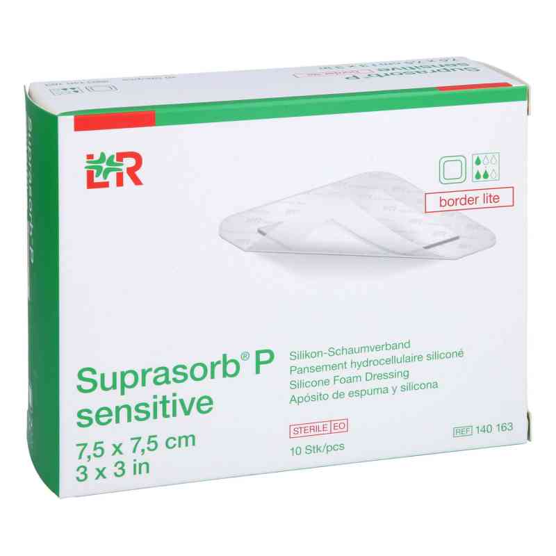 Suprasorb P sensitive Pu-schaumv.bor.lite 7,5x7.5 10 stk von B2B Medical GmbH PZN 16503855