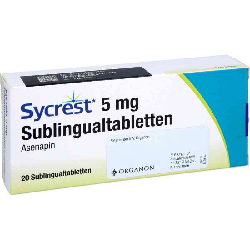 Sycrest 5 mg Sublingualtabletten 20 stk von EMRA-MED Arzneimittel GmbH PZN 10357476
