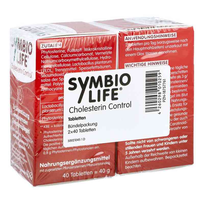 Symbiolife Cholesterin Control mit Phytosterine 80 stk von Klinge Pharma GmbH PZN 18757761