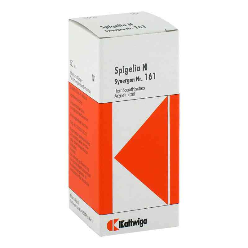 Synergon 161 Spigelia N Tropfen 50 ml von Kattwiga Arzneimittel GmbH PZN 03575391