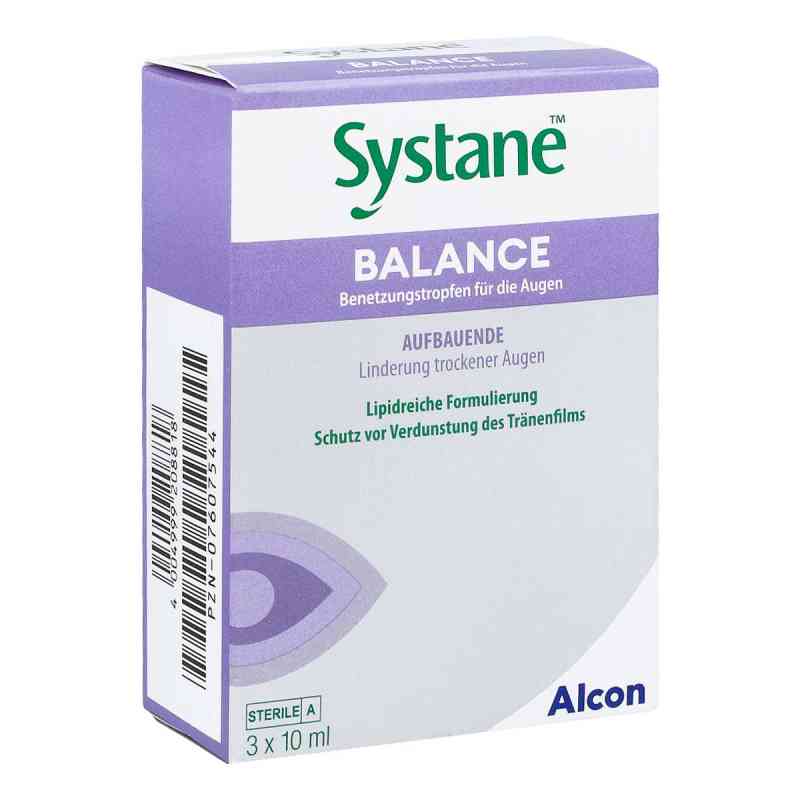 Systane Balance Augentropfen 3X10 ml von Alcon Deutschland GmbH PZN 07607544
