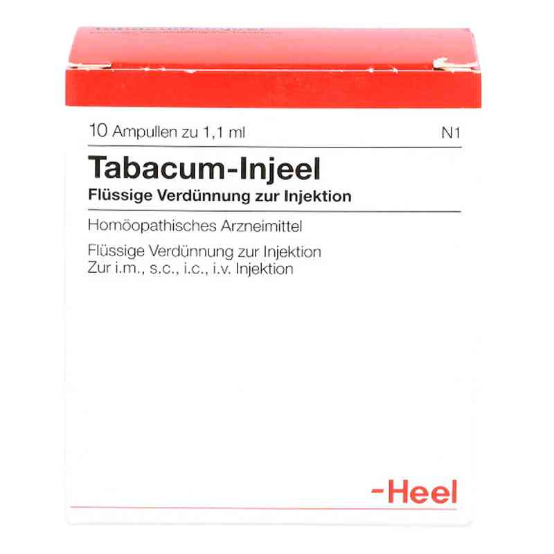 Tabacum Injeel Ampullen 10 stk von Biologische Heilmittel Heel GmbH PZN 01000841