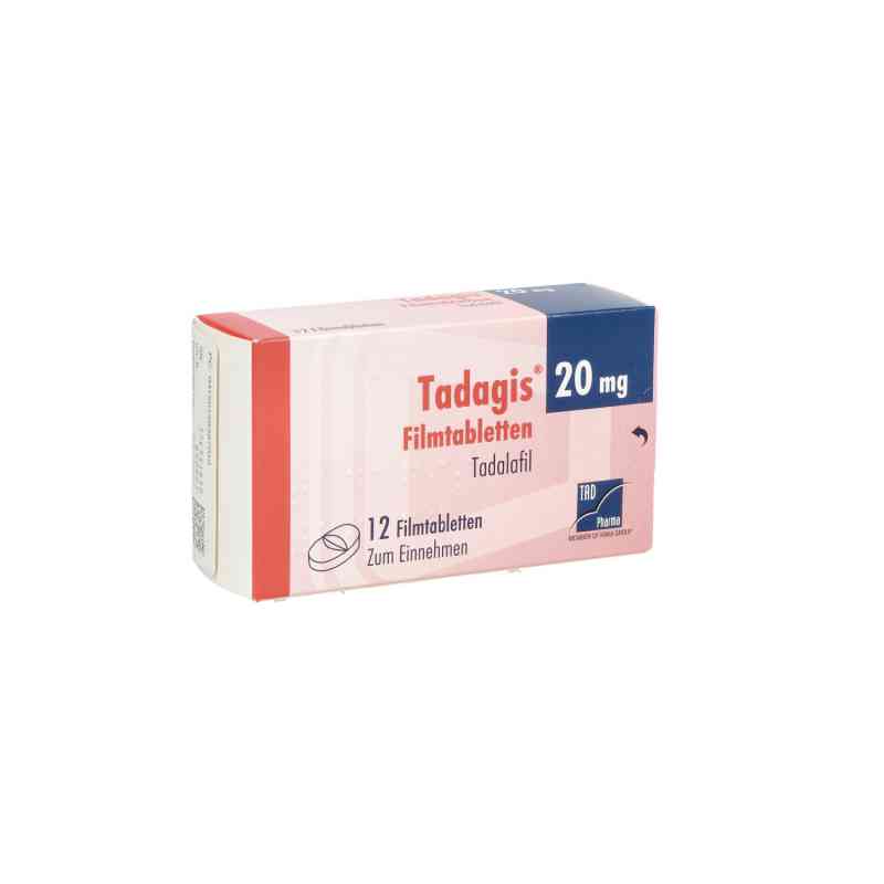 Tadagis 20 mg Filmtabletten 12 stk von TAD Pharma GmbH PZN 13838791