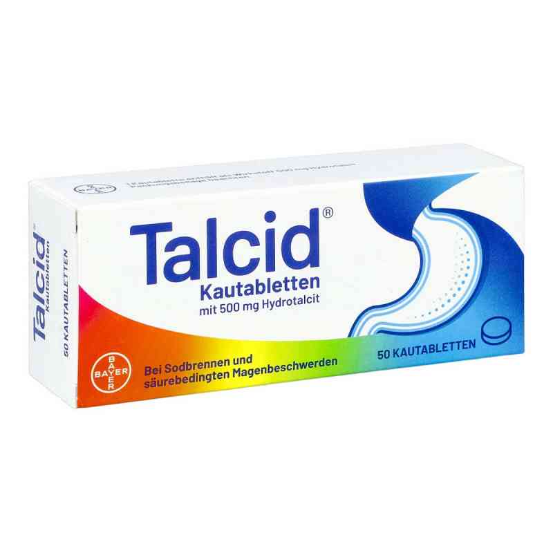 Talcid Kautabletten 50 stk von Bayer Vital GmbH PZN 02530498