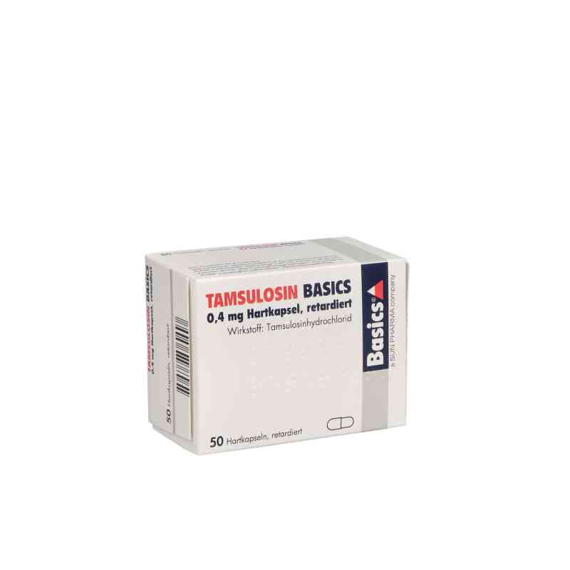 Tamsulosin Basics 0,4 mg Hartkapsel, retardiert 50 stk von Basics GmbH PZN 01896961