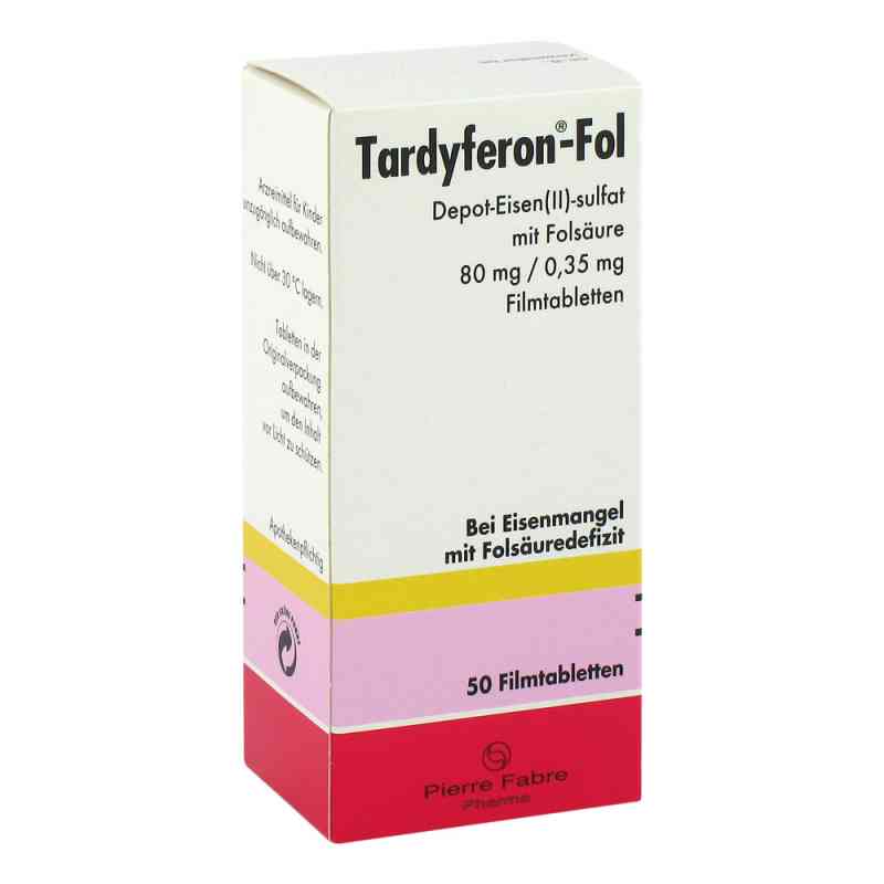 Tardyferon-Fol 50 stk von Pierre Fabre Pharma GmbH PZN 09627580