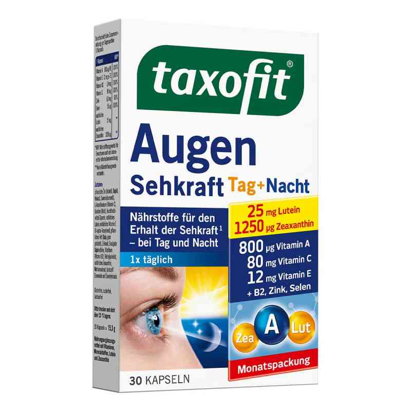 Taxofit Augen Sehkraft Kapseln 30 stk von MCM KLOSTERFRAU Vertr. GmbH PZN 12749602