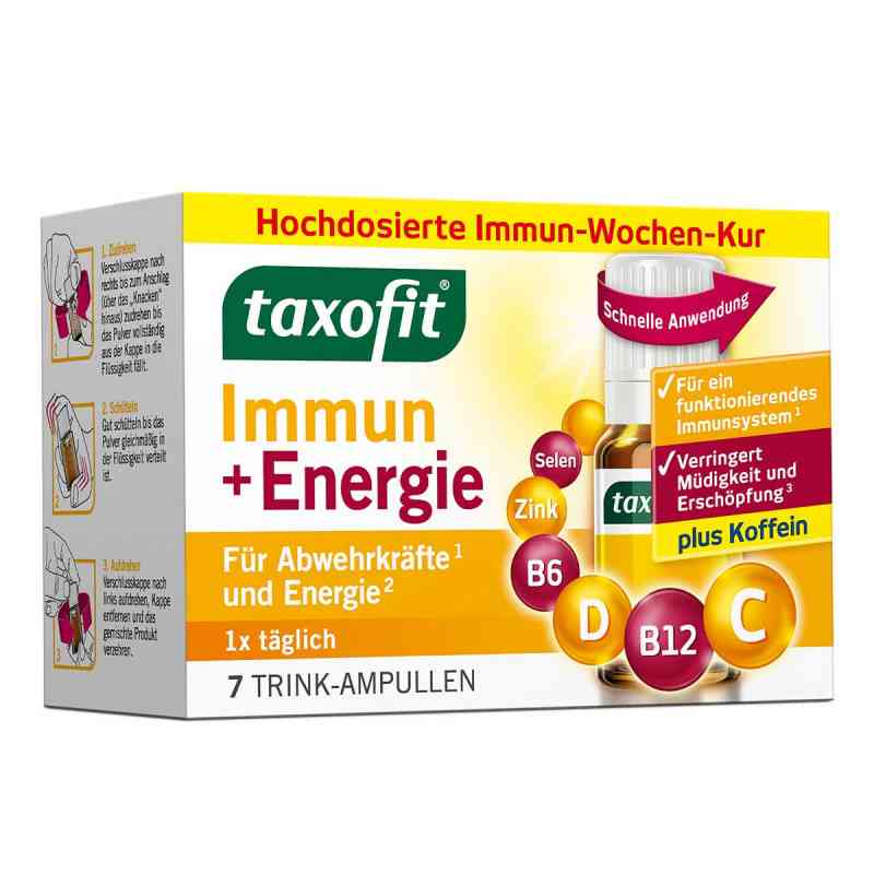 Taxofit Immun & Energie Trinkampullen 7X10 ml von MCM KLOSTERFRAU Vertr. GmbH PZN 17268126