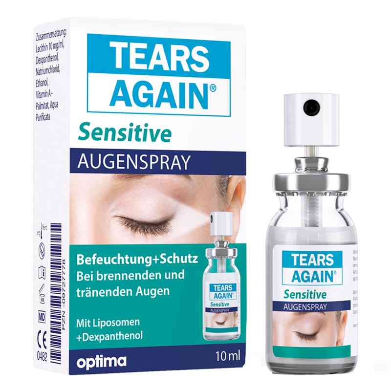 Tears Again Sensitive Augenspray 10 ml von OPTIMA Pharmazeutische GmbH PZN 09727778