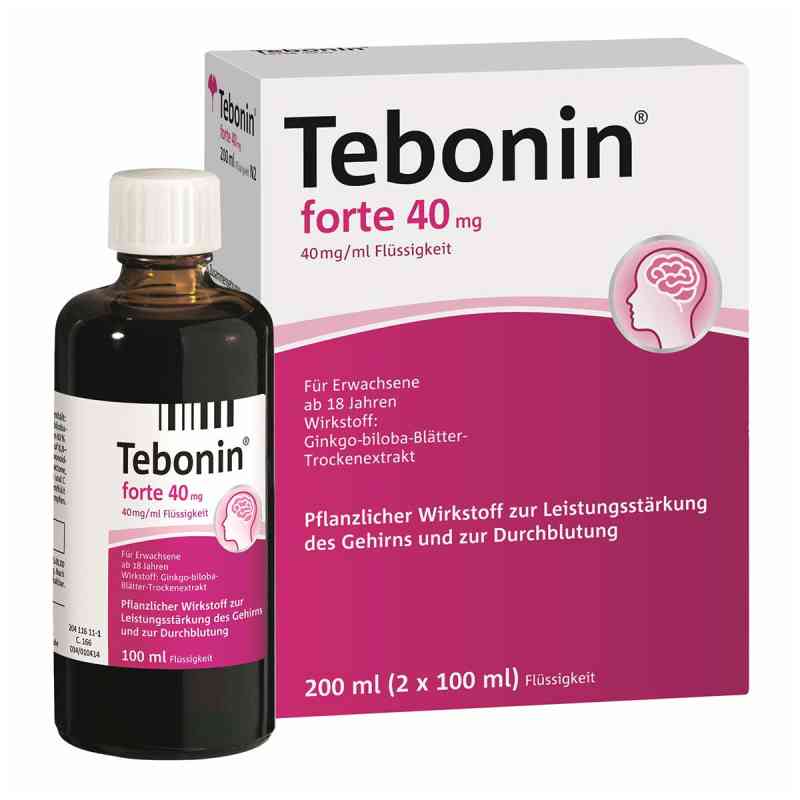 Tebonin forte 40mg 2X100 ml von Dr.Willmar Schwabe GmbH & Co.KG PZN 06995998
