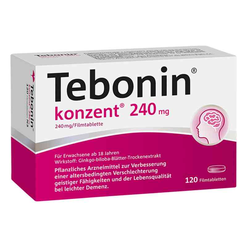 Tebonin konzent 240mg 120 stk von Dr.Willmar Schwabe GmbH & Co.KG PZN 07752045