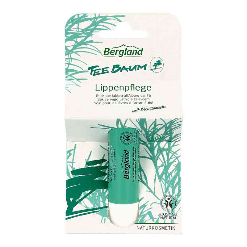 Teebaum Lippenpflege Stift 4.8 g von Bergland GmbH PZN 07468485