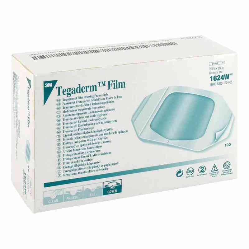 Tegaderm 3m Film 6x7cm 1624w 100 stk von Solventum Germany GmbH PZN 02097989
