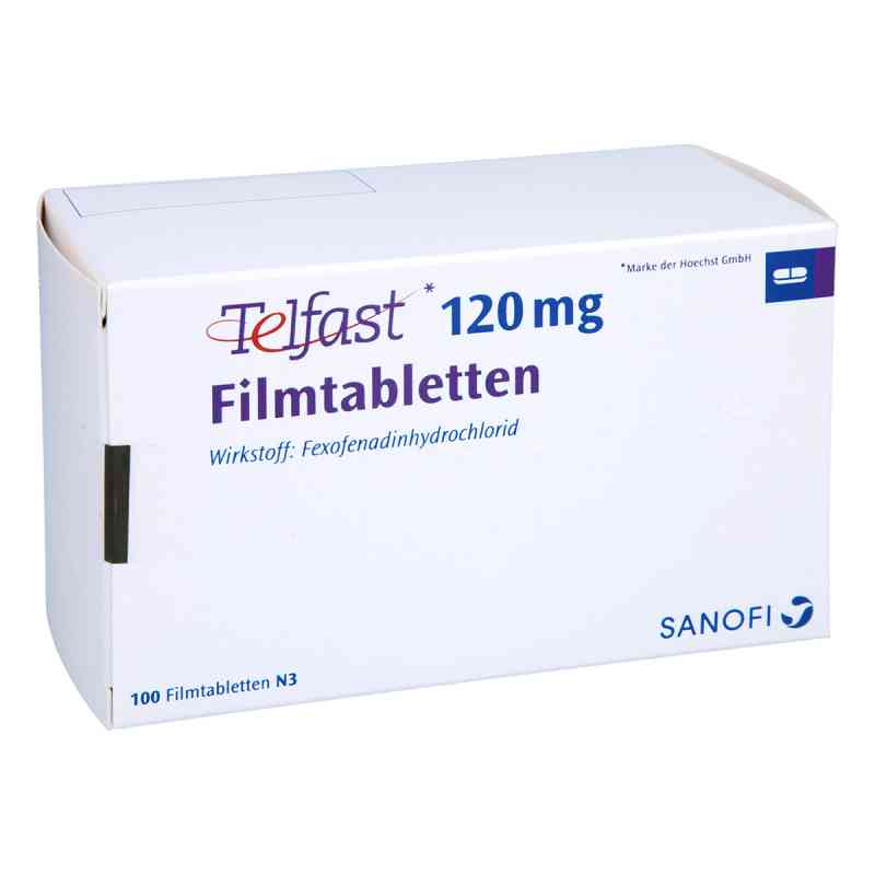 Telfast 120 mg Filmtabletten 100 stk von EMRA-MED Arzneimittel GmbH PZN 01229650