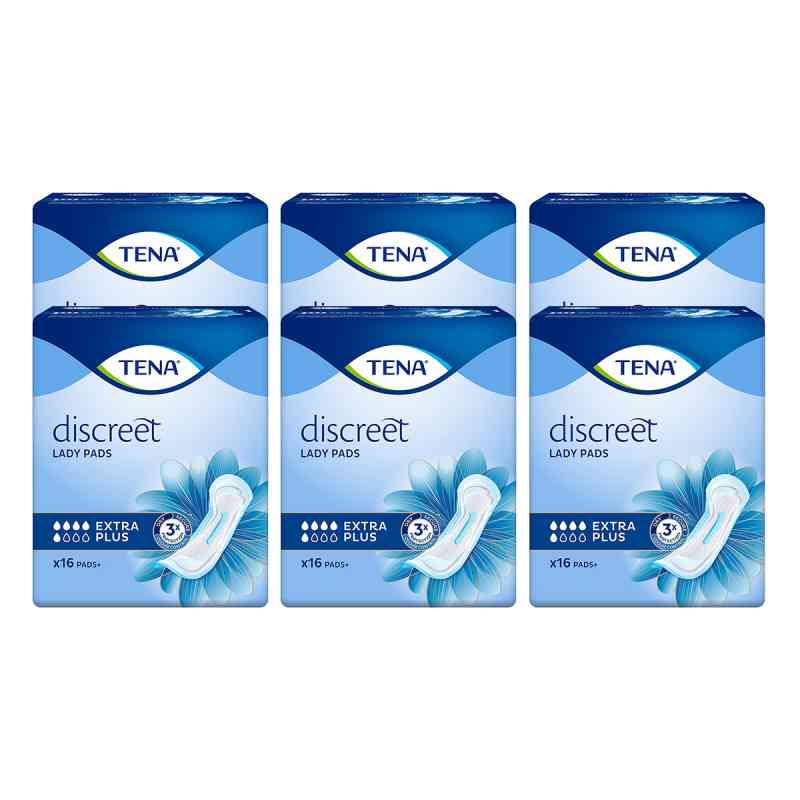 Tena Lady extra plus Einlagen 6x16 stk von Essity Germany GmbH PZN 08100750