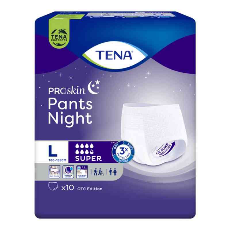 Tena Pants night super L Einweghose 10 stk von Essity Germany GmbH PZN 16395130