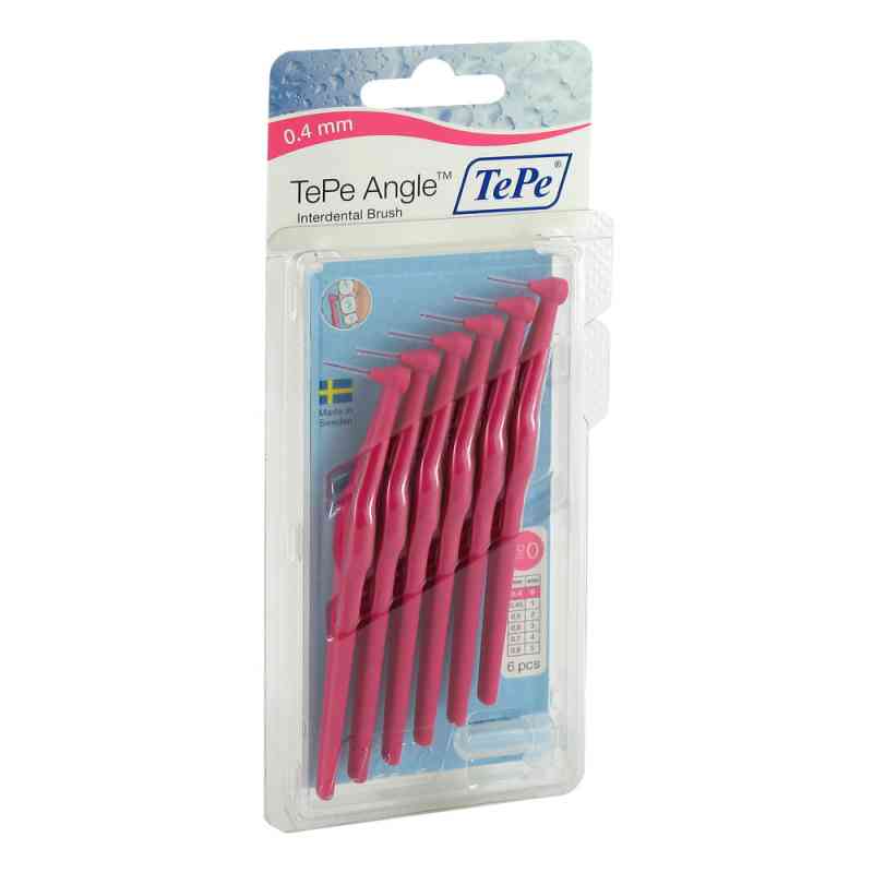 Tepe Angle Interdentalbürste 0,4mm pink 6 stk von TePe D-A-CH GmbH PZN 07708682