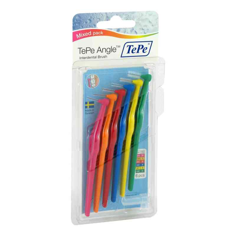 Tepe Angle Interdentalbürste gemischt 6 stk von TePe D-A-CH GmbH PZN 07709049