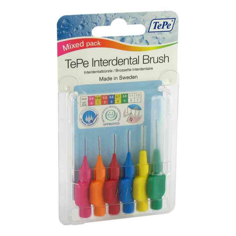 Tepe Interdentalbürste gemischt 6 stk von TePe D-A-CH GmbH PZN 07784594