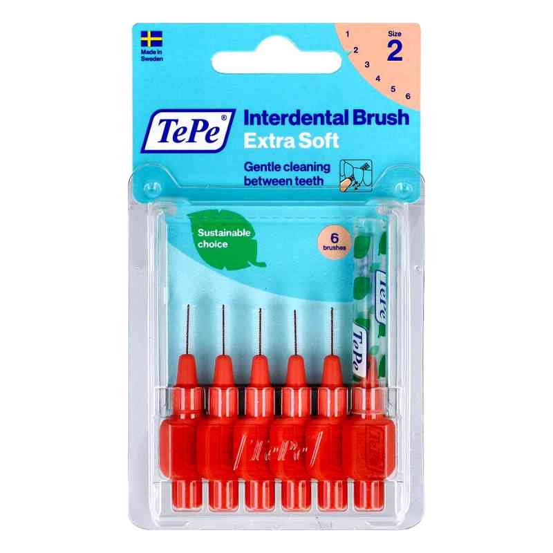 Tepe Interdentalbürste x-weich 0,5mm 6 stk von TePe D-A-CH GmbH PZN 09724805