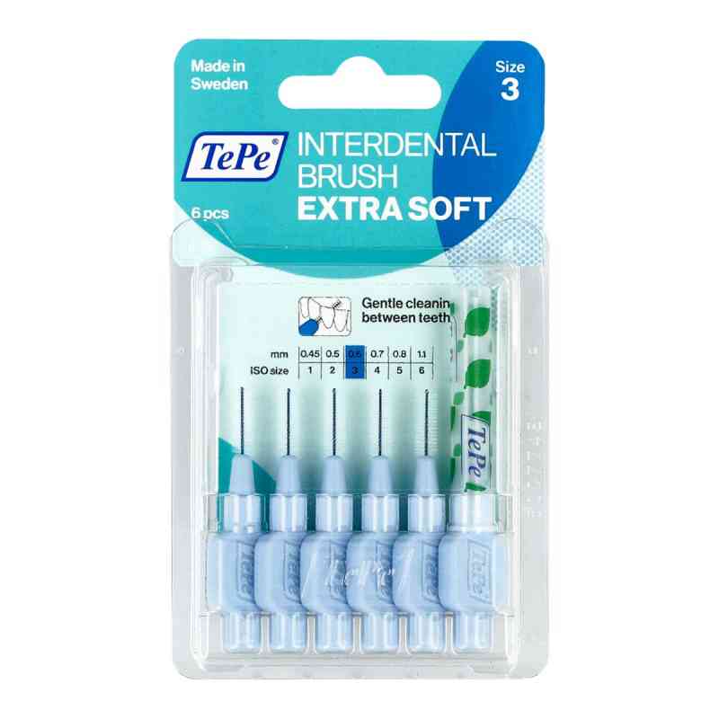 Tepe Interdentalbürste x-weich 0,6mm 6 stk von TePe D-A-CH GmbH PZN 09724834