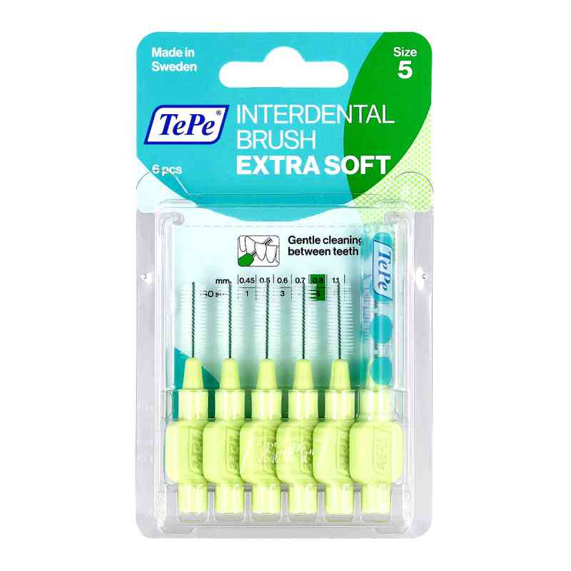 Tepe Interdentalbürste x-weich 0,8mm 6 stk von TePe D-A-CH GmbH PZN 09724863