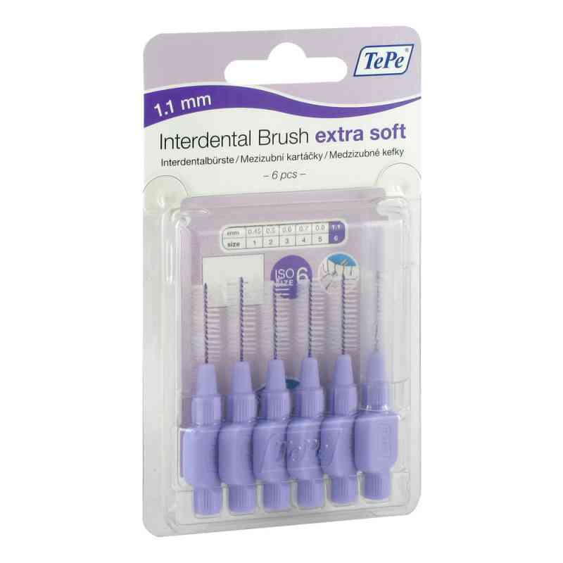 Tepe Interdentalbürste x-weich 1,1mm 6 stk von TePe D-A-CH GmbH PZN 09724892