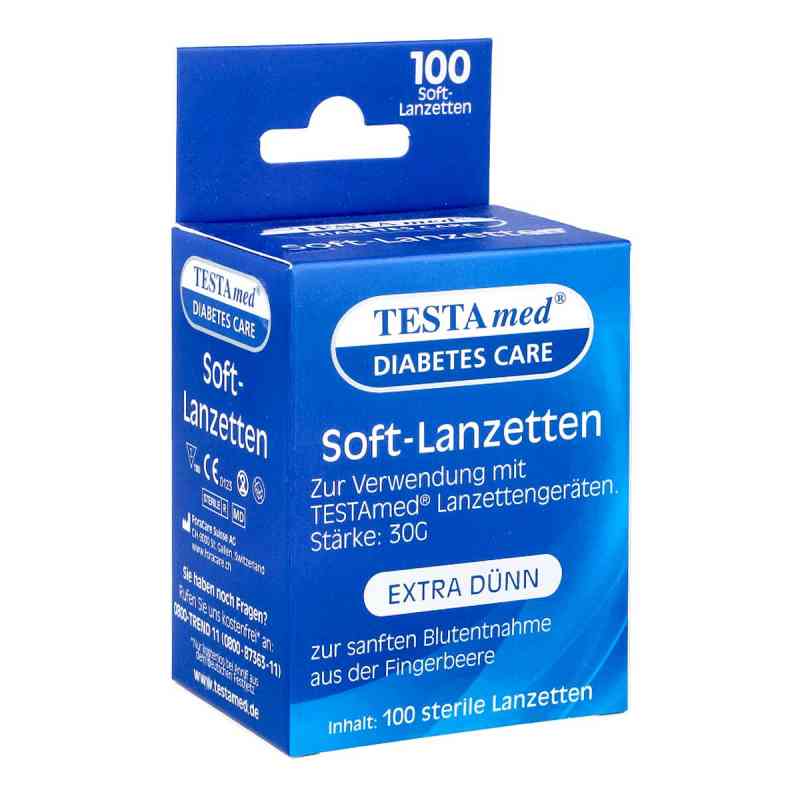 Testamed Soft-lanzetten 100 stk von Sebapharma GmbH & Co.KG PZN 10267483