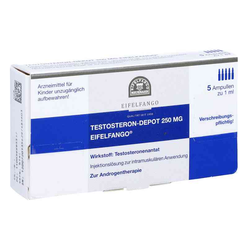 Testosteron depot 250 mg Eifelfango iniecto -lösung 5X1 ml von EIFELFANGO GmbH & Co. KG PZN 00395955