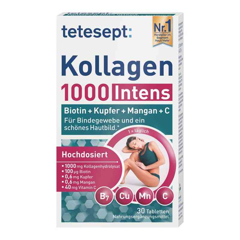 Tetesept Kollagen 1000 Intens Tabletten 30 stk von Merz Consumer Care GmbH PZN 17841212