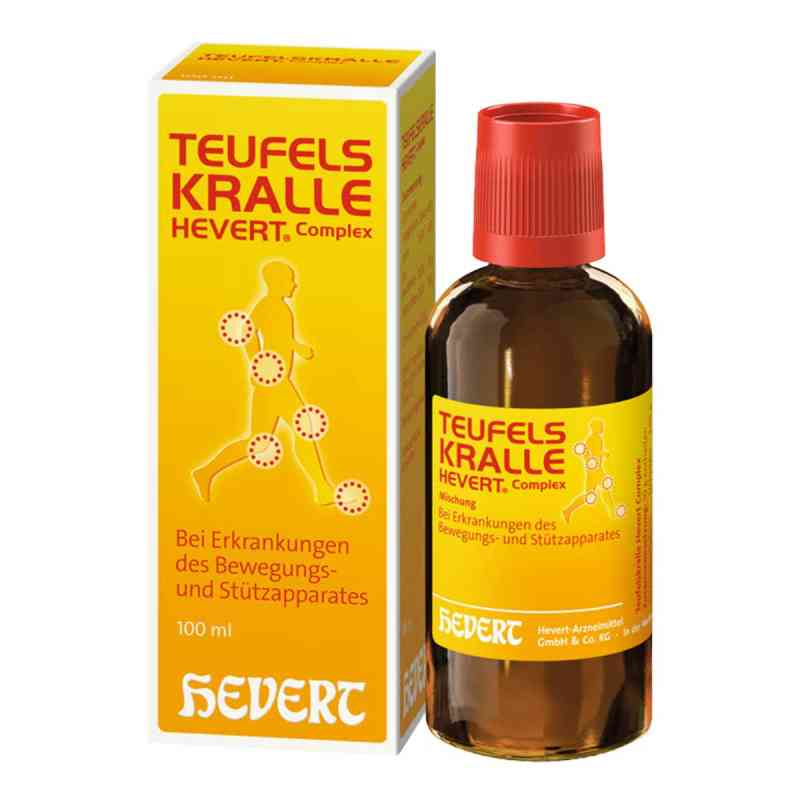 Teufelskralle Hevert Complex Tropfen 100 ml von Hevert-Arzneimittel GmbH & Co. KG PZN 19420733
