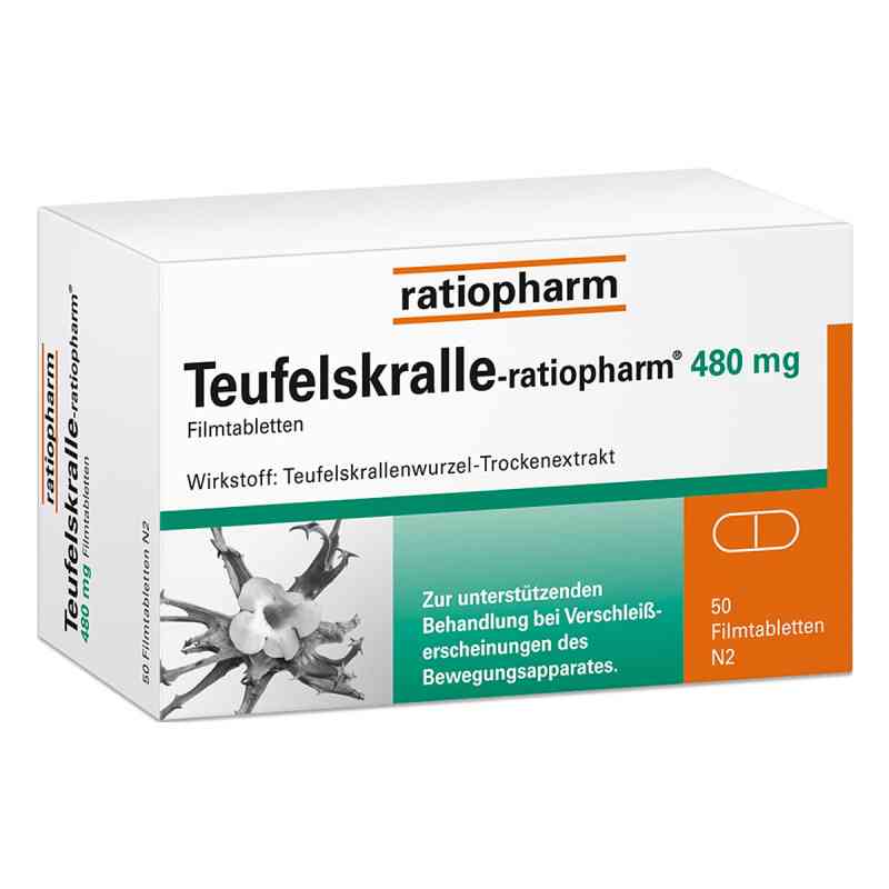 Teufelskralle-ratiopharm® 480 mg Filmtabletten 50 stk von ratiopharm GmbH PZN 02940724