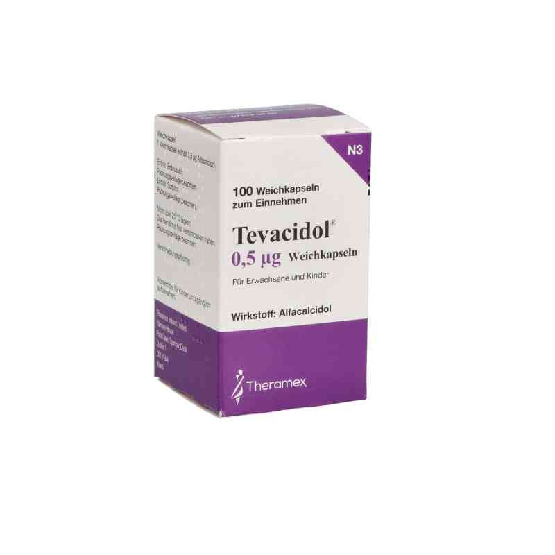 Tevacidol 0,5 [my]g Weichkapseln 100 stk von Theramex Ireland Ltd. PZN 06706617
