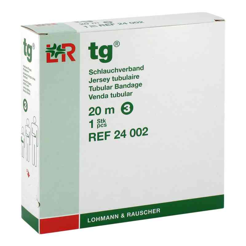 Tg Schlauchverband Größe 3 20 m weiss 24002 1 stk von Lohmann & Rauscher GmbH & Co.KG PZN 01020246