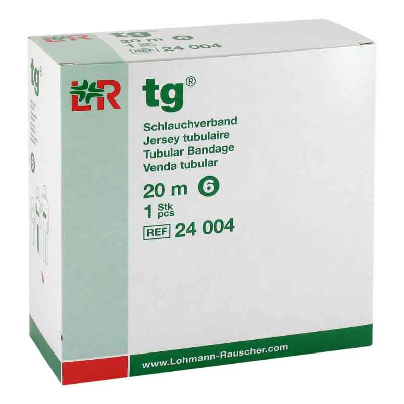 Tg Schlauchverband Größe 6 20 m weiss 24004 1 stk von Lohmann & Rauscher GmbH & Co.KG PZN 01020281
