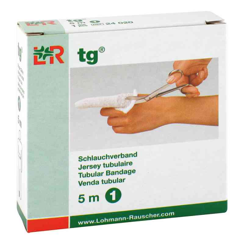 Tg Schlauchverband weiss 5 m Größe 1 24020 1 stk von 1001 Artikel Medical GmbH PZN 05893712