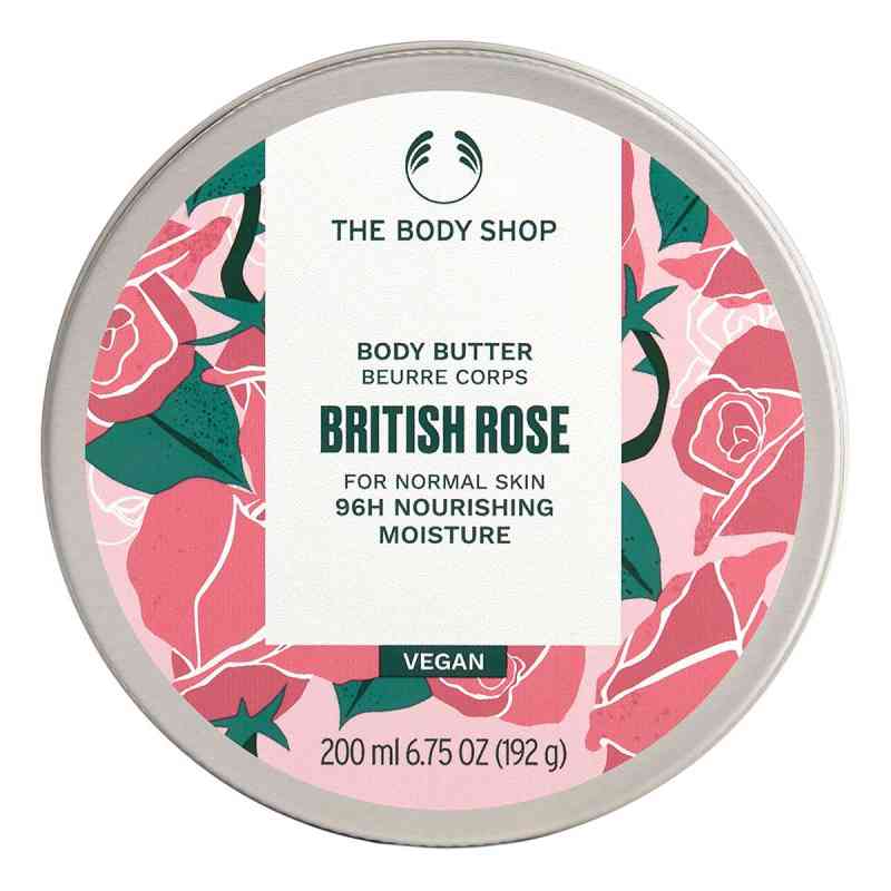 The Body Shop British Rose Body Butter 200 ml von The Body Shop International Limited PZN 08105798