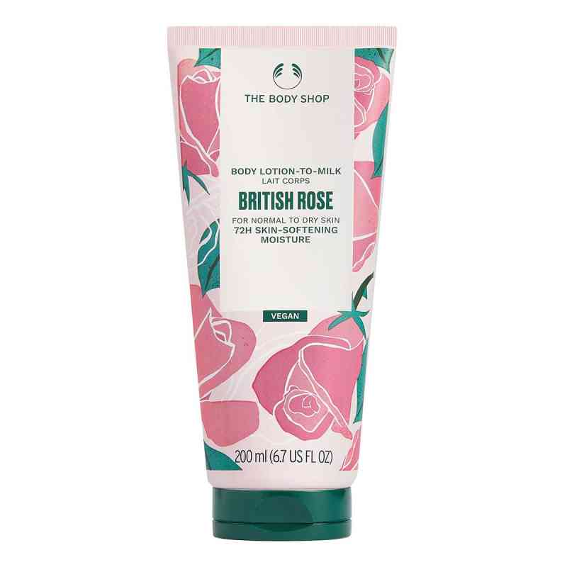 The Body Shop British Rose Body Lotion 200 ml von The Body Shop International Limited PZN 08105806