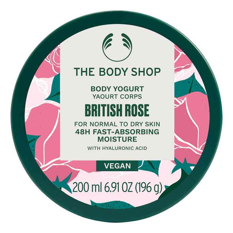 The Body Shop British Rose Body Yogurt 200 ml von The Body Shop International Limited PZN 08105812