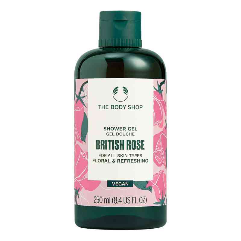 The Body Shop British Rose Shower Gel 250 ml von The Body Shop International Limited PZN 08105817