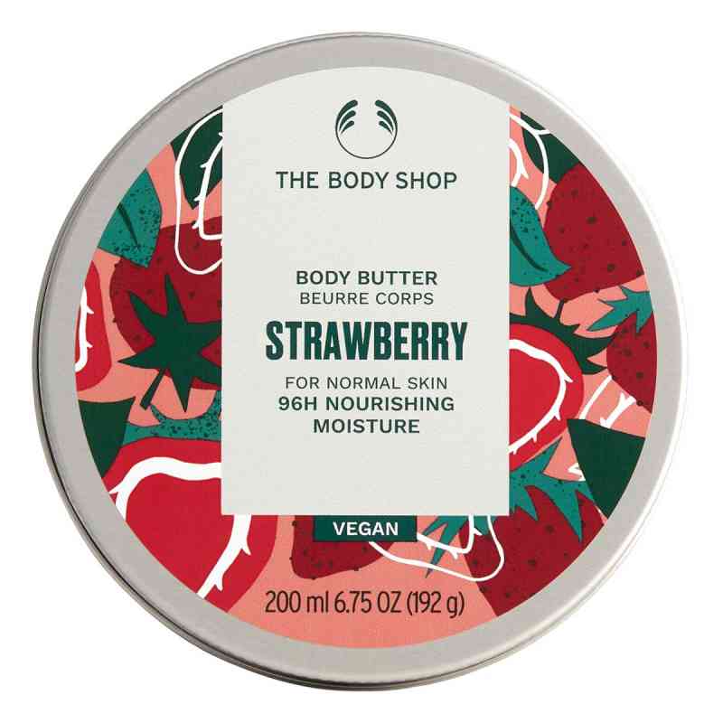 The Body Shop Strawberry Body Butter 200 ml von The Body Shop International Limited PZN 08105801
