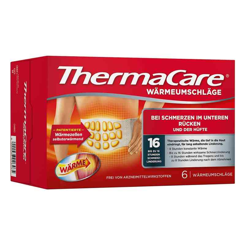 ThermaCare Wärmeumschläge für unteren Rücken & Hüfte 6 stk von Angelini Pharma Deutschland GmbH PZN 10079250