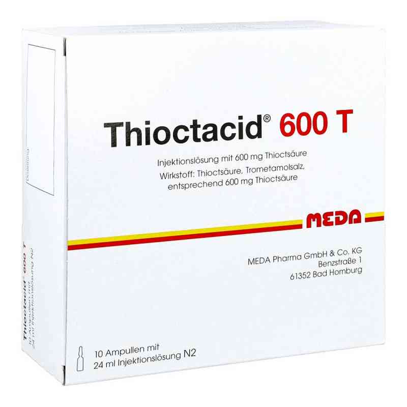 Thioctacid 600 T Injektionslösung 10X24 ml von MEDA Pharma GmbH & Co.KG PZN 04587002