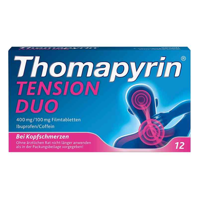 Thomapyrin® TENSION DUO Kopfschmerztabletten 12 stk von A. Nattermann & Cie GmbH PZN 12551047
