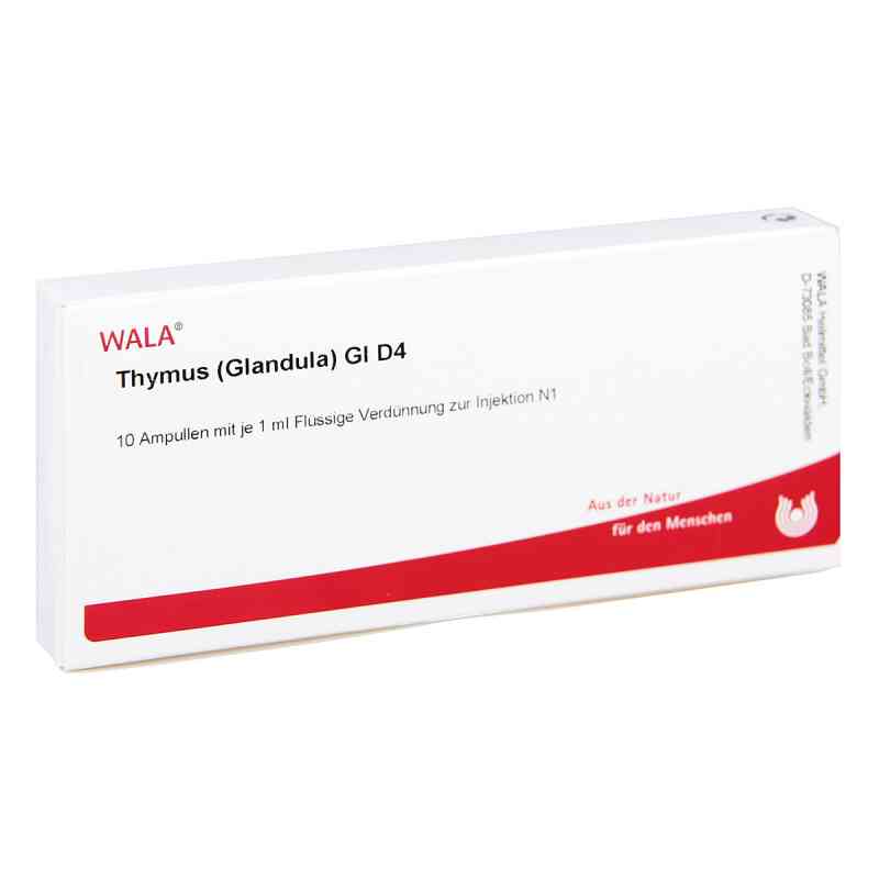 Thymus Glandula Gl D4 Ampullen 10X1 ml von WALA Heilmittel GmbH PZN 02829441