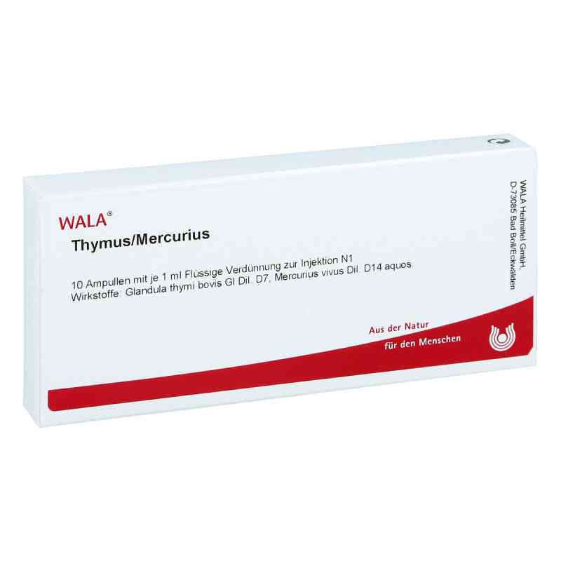 Thymus/ Mercurius Ampullen 10X1 ml von WALA Heilmittel GmbH PZN 01752280