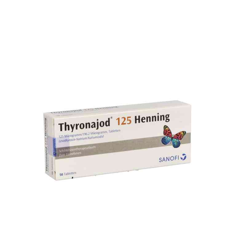 Thyronajod 125 Henning Tabletten 50 stk von Sanofi-Aventis Deutschland GmbH PZN 06882308