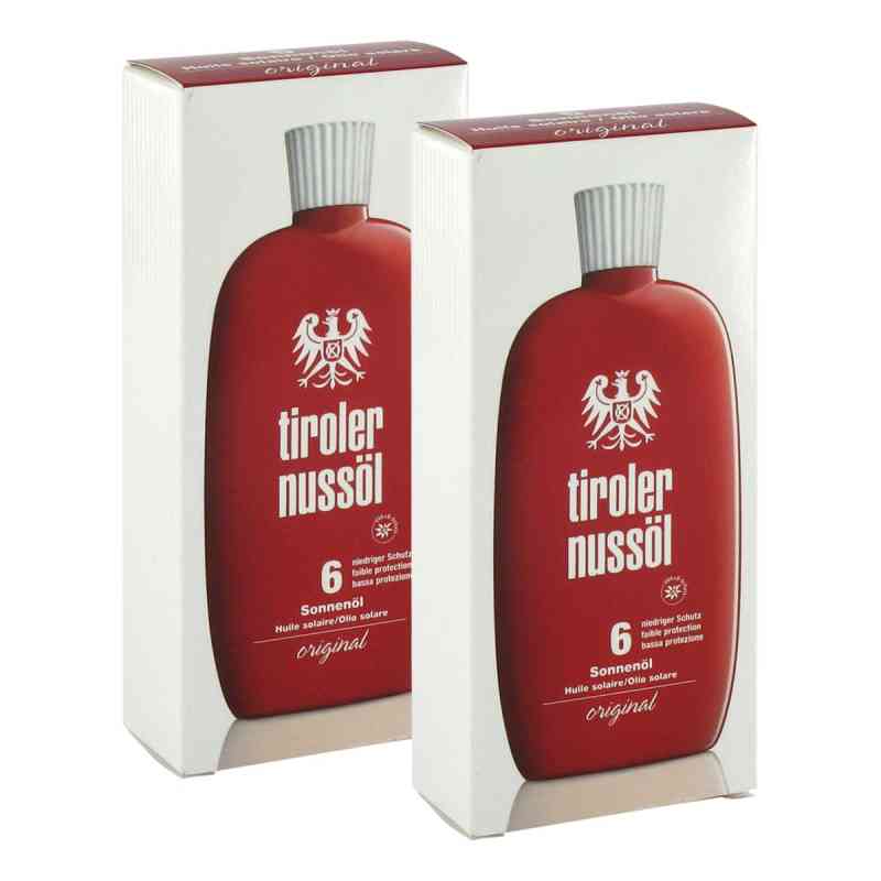 Tiroler Nussöl Original sonnenöl Wasserfest Lsf 6 2x150 ml von DERMAPHARM AG PZN 08106033