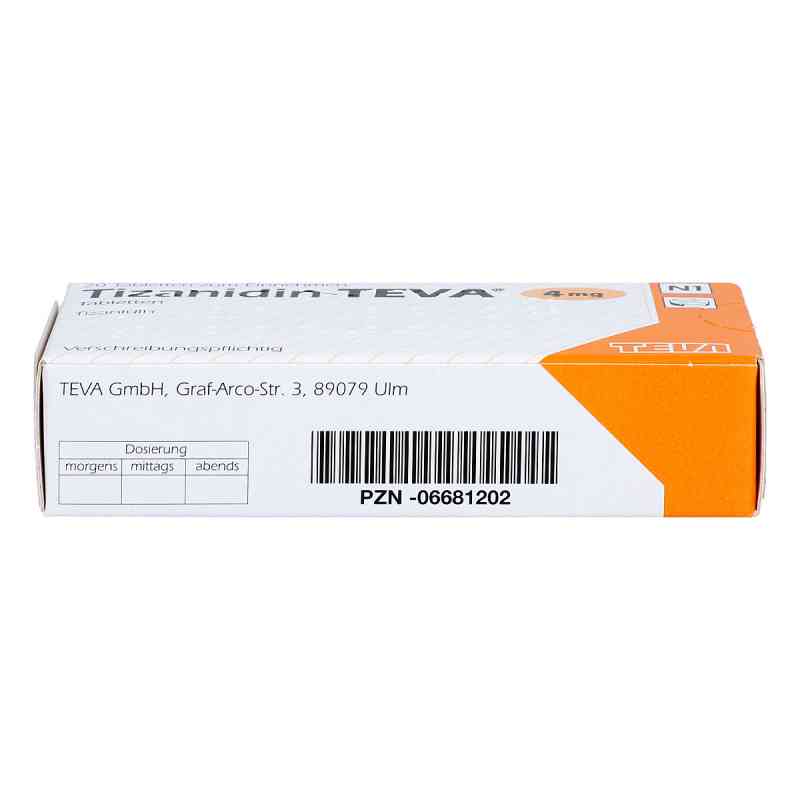 Tizanidin Teva 4 mg Tabletten 20 stk günstig bei Tizanidin Teva 4 mg Tabletten 20 stk günstig bei